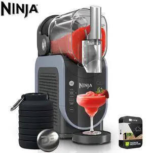 Ninja SLUSHi 88 oz. Frozen Drink & Slushie Machine with 1 Year Warranty & Bottle