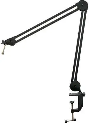 512 Audio Adjustable Microphone Boom Arm for Podcasting, Broadcasting, Streaming, and More