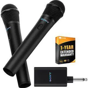 Sony ULT MIC Wireless Microphone (2 Mics, 1 Receiver) w/ 1 YR Warranty Bundle Sony ULT MIC Wireless Microphone (2 Mics, 1 Receiver) w/ 1 YR Warranty Bundle