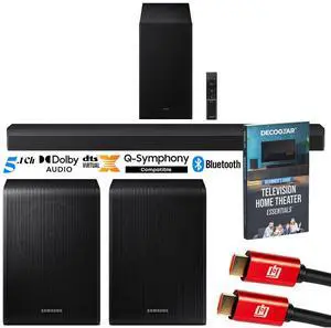 Samsung B-Series Soundbar 5.1 ch Subwoofer (2025) w/ SWA-9250S Rear Speaker Bundle