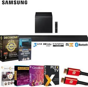 Samsung Q Series Soundbar HW-QS700F 3.1.2 ch Subwoofer 2025 +26 Months Protection Bundle