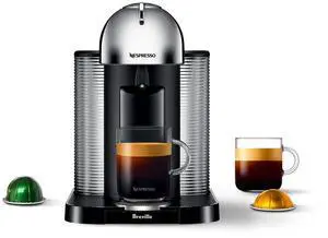 Nespresso Vertuo Coffee and Espresso Maker by Breville, Chrome