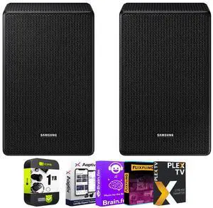 Samsung SWA-9500S - Wireless Rear Speaker Kit w/ Dolby Atmos/DTS:X +Entertainment Bundle Samsung SWA-9500S - Wireless Rear Speaker Kit w/ Dolby Atmos/DTS:X +Entertainment Bundle