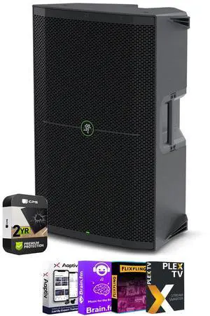 Mackie Thump215XT 15" 1400W Enhanced Powered Loudspeaker + 2 Year Protection Pack