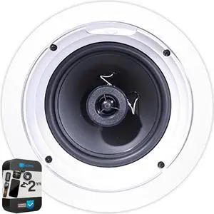 Klipsch R-1650-C In-Ceiling Speaker White with 2 Year Warranty
