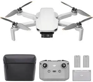 DJI Mini 4K Fly More Combo Drone Quadcopter w/RC-N1 Remote - Gray CP.MA.00000788.01