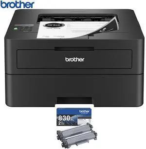 Brother SOHO Laser Printer with High-Yield Toner Black Twin Pack