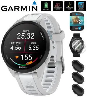 Garmin 010-02863-31 Forerunner 165 Music Smart Sport Watch + 2 Year Warranty Bundle Garmin 010-02863-31 Forerunner 165 Music Smart Sport Watch + 2 Year Warranty Bundle