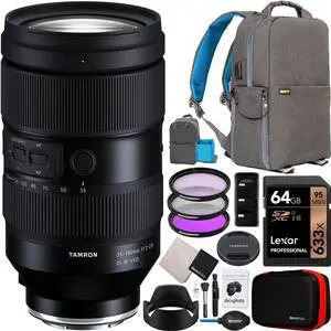 Tamron 35-150mm F/2-2.8 Di III VXD Lens A058 for Sony E-Mount Full Frame Bundle Tamron 35-150mm F/2-2.8 Di III VXD Lens A058 for Sony E-Mount Full Frame Bundle