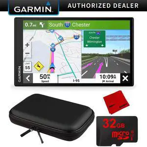 Garmin DriveSmart 86 8" Car GPS Navigator (010-02471-00) Bundle with 10" Hard EVA Case