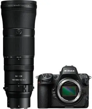 Nikon Z8 Full Frame FX Hybrid Mirrorless Camera 180-600mm Lens Kit