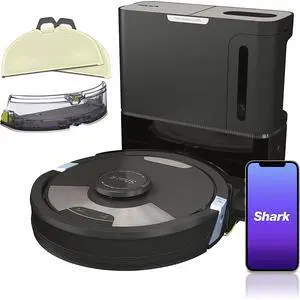 Shark AI Ultra 2-in-1 Robot Vacuum / Mop & XL Self-Emptying HEPA Base,