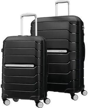 Samsonite Freeform Hardside Expandable Spinner Luggage 2PC Set(21/28-Carry-on/Large) Black Samsonite Freeform Hardside Expandable Spinner Luggage 2PC Set(21/28-Carry-on/Large) Black