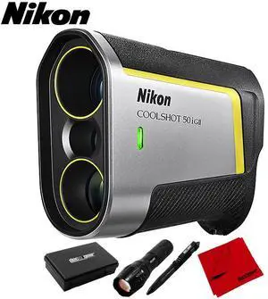 Nikon COOLSHOT 50i GII Golf Rangefinder with Tactical Bundle