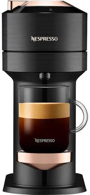 Nespresso Vertuo Next Coffee and Espresso Machine by De'Longhi Rose Gold