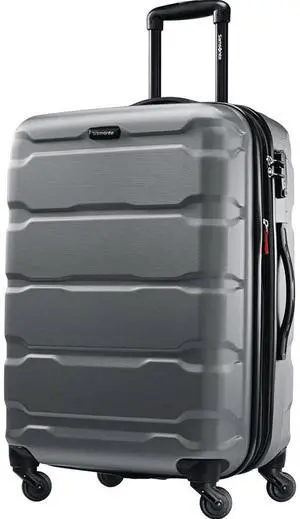 Samsonite Omni Hardside Luggage 24" Spinner, Charcoal (68309-1174) Samsonite Omni Hardside Luggage 24" Spinner, Charcoal (68309-1174)