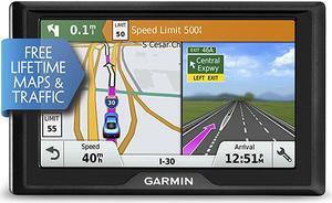 Garmin Drive 50 USA LMT GPS Navigator System with Lifetime Maps, Traffic, Driver Alerts, and Foursquare Data