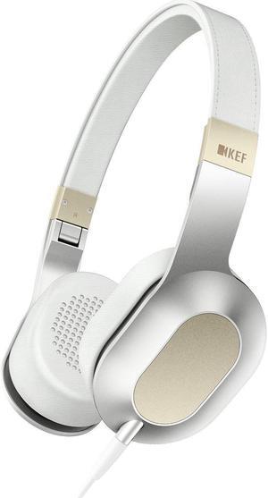 KEF M400 Hi-Fi On-Ear Headphones (White)