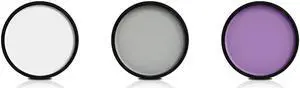 Vivitar 82mm 3-Piece Filter Kit (UV, FLD, CPL) - VIV-FK3-82