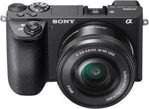 Sony ILCE-6500 a6500 Mirrorless Camera with 16-50mm F3.5-5.6 OSS Power Zoom Lens