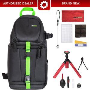 Deco Gear SB250B Sling Backpack Accessories Kit for DSLR and Mirrorless Cameras