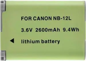 Xit NB-12L Replacement Battery For PowerShot N100, G1X mK2