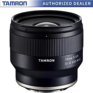 Tamron 24mm F/2.8 Di III OSD M1:2 Lens for Sony Full Frame Mirrorless Cameras (F051)