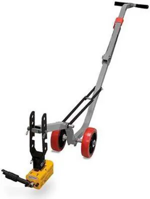 ALLEGRO INDUSTRIES 9401-26A Aluminum Dolly and HD Magnet Lift Weight 900 lbs.