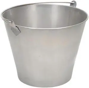 Vestil BKT-SS-325 Stainless Steel Bucket, 3.25 gal
