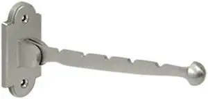 Deltana VH65U15 7 in. Projection Valet Hook, Satin Nickel - Solid