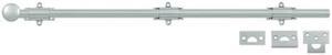 Deltana 24SB26 24 in. Heavy Duty Surface Bolt, Bright Chrome - Solid