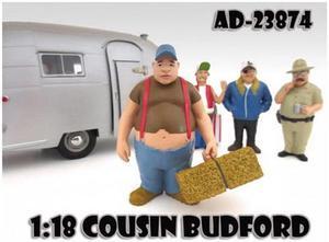 American Diorama 23874 Cousin Budford Trailer Park Figure for 1-18 Scale Diecast Model Cars