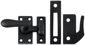 Deltana CF66U19 Casement Fastener Window Lock, Medium - Black - Solid