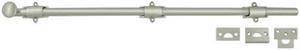 Deltana 24SB15 24 in. Heavy Duty Surface Bolt, Satin Nickel - Solid