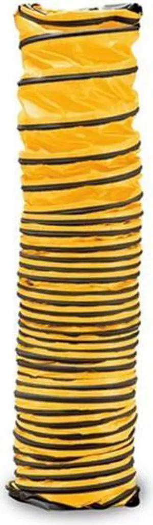 Allegro Blower Ducting,25 ft.,Black/Yellow  9550-25