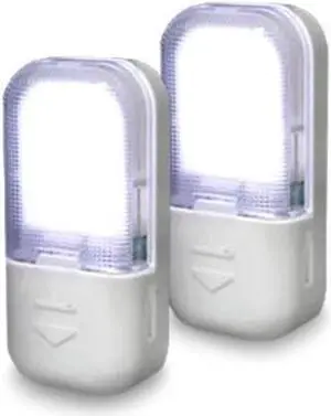 Amerelle 71185 LED Drawer and Cabinet Lites 2-Pack, White