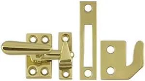Deltana CF066U3 Casement Fastener Window Lock, Small - Bright
