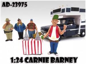 American Diorama 23975 Carnie Barney Trailer Park Figure for 1-24 Scale Diecast Model Cars