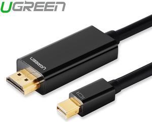 Ugreen Thunderbolt Display Mini DP to HDMI Cable Male to Male Adapter for Macbook Pro Air Projector Camera TV Support 4K*2K 3D