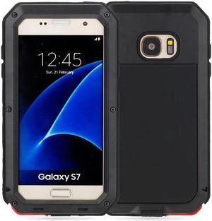 For Samsung Galaxy S7 Case Luxury Doom Armor Dirt Shock Metal Phone Cases For Samsung Galaxy S7 CaseBlack