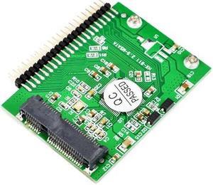 mini msata to IDE adapter Mini mSATA PCI-E SSD To 44pin Card PCI E express sata Converter Adapter For Laptop Notebook