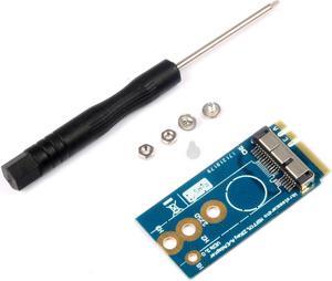 Mini PCI-E to NGFF M.2 M KEY BCM94360CS2 BCM943224PCIEBT2 Wireless Adapter Card Converter for Mac OS Hackintosh A/E