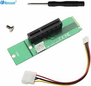 Netcosy LM-141X-V1.0 Drive M.2 NGFF to PCI-E X4 Adapter Card for Desktop PC