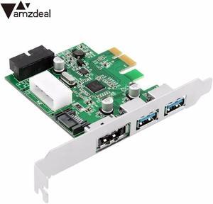 2 Ports USB 3.0 + eSATA 3.0 + SATA 3.0 + 20 Pin Combo PCI-E Card PC 6.0Gbps Add On Cards