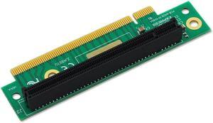 PCI-e 16x to PCI-e 16x Slot Vertical 90degree PCI-Express Converter Adapter Card