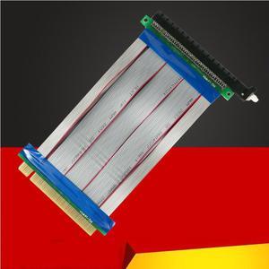 PCI-E 16X to 16X Riser Card Adapter Extender Cable PCI E 16 X PCI Express Flexible Riser 1X 4X 8X 16 X for BTC Miner Mining