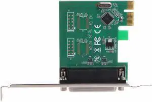 Parallel Port DB25 25Pin LPT Printer to PCI-E Express Converter Card Adapter