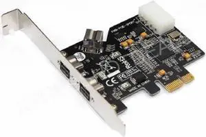 PCI Express x1 PCI-E FireWire 1394B IEEE1394 High Speed 800 Controller Card