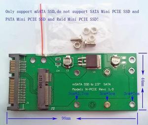 mSATA to SATA Adapter PCI-E To 2.5" SATA3 SSD Adapter PCI-E SSD to 2.5" SATA 22 Pin