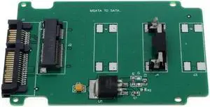 Practical 1PC mSATA Mini PCI-E SATA SSD To 7+15 Pin 22 pin SATA Adapter Card